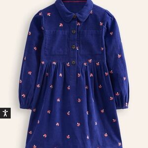 Aubrey Puff Sleeve Shirt Dress Size: 7-8 Y